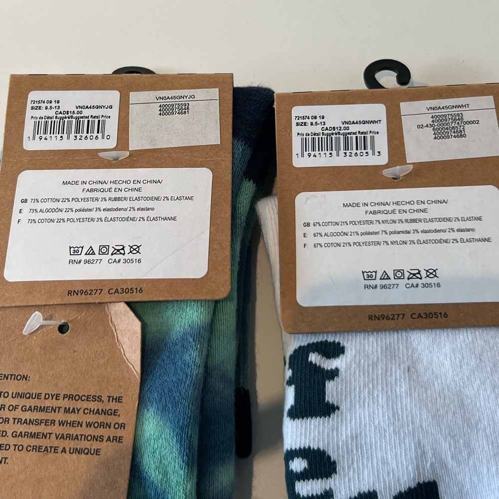 VANS 2 pair sock bundle - Picture 4 of 4
